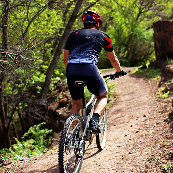 Cycling through The Loch Lomond