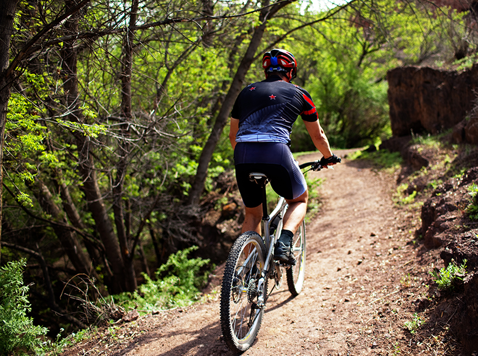 Cycling through The Loch Lomond